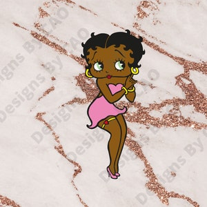 Betty Boop Sublimation Digital File