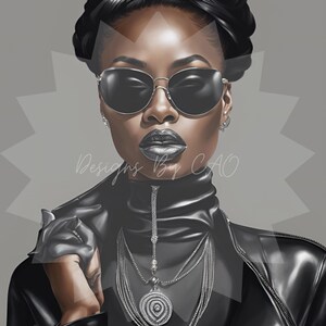 African American Woman Clip Art
