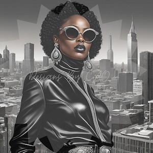 African American Woman Clip Art