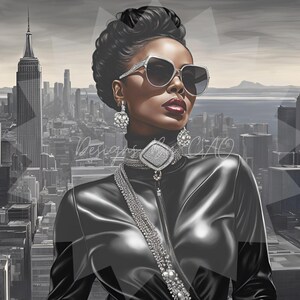 African American Woman Clip Art