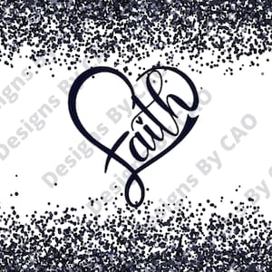 Sublimation Template - Faith