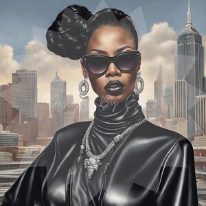 African American Woman Clip Art