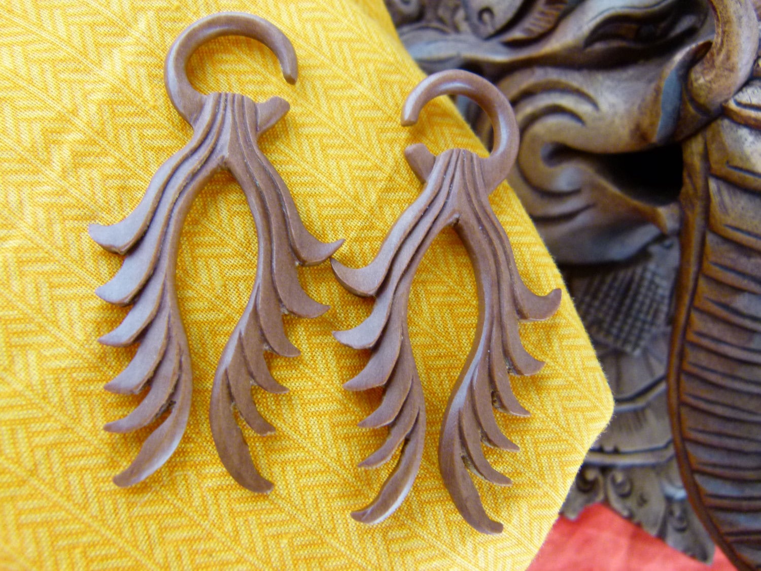 3mm Wood Stretching Earrings 8 Gauge Stretching Earrings Etsy UK