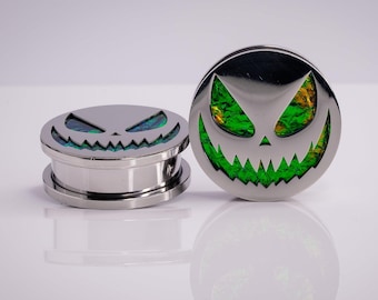 Mean Goblin Stainless Steel Plugs (Pair) - Pss115