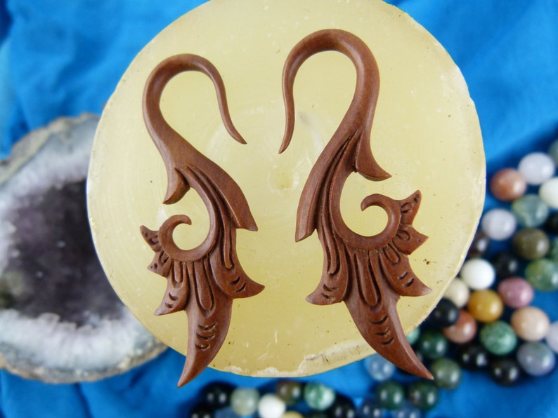 3mm Ear Stretcher Wood Tribal Stretch Earrings pair 3 Mm Etsy