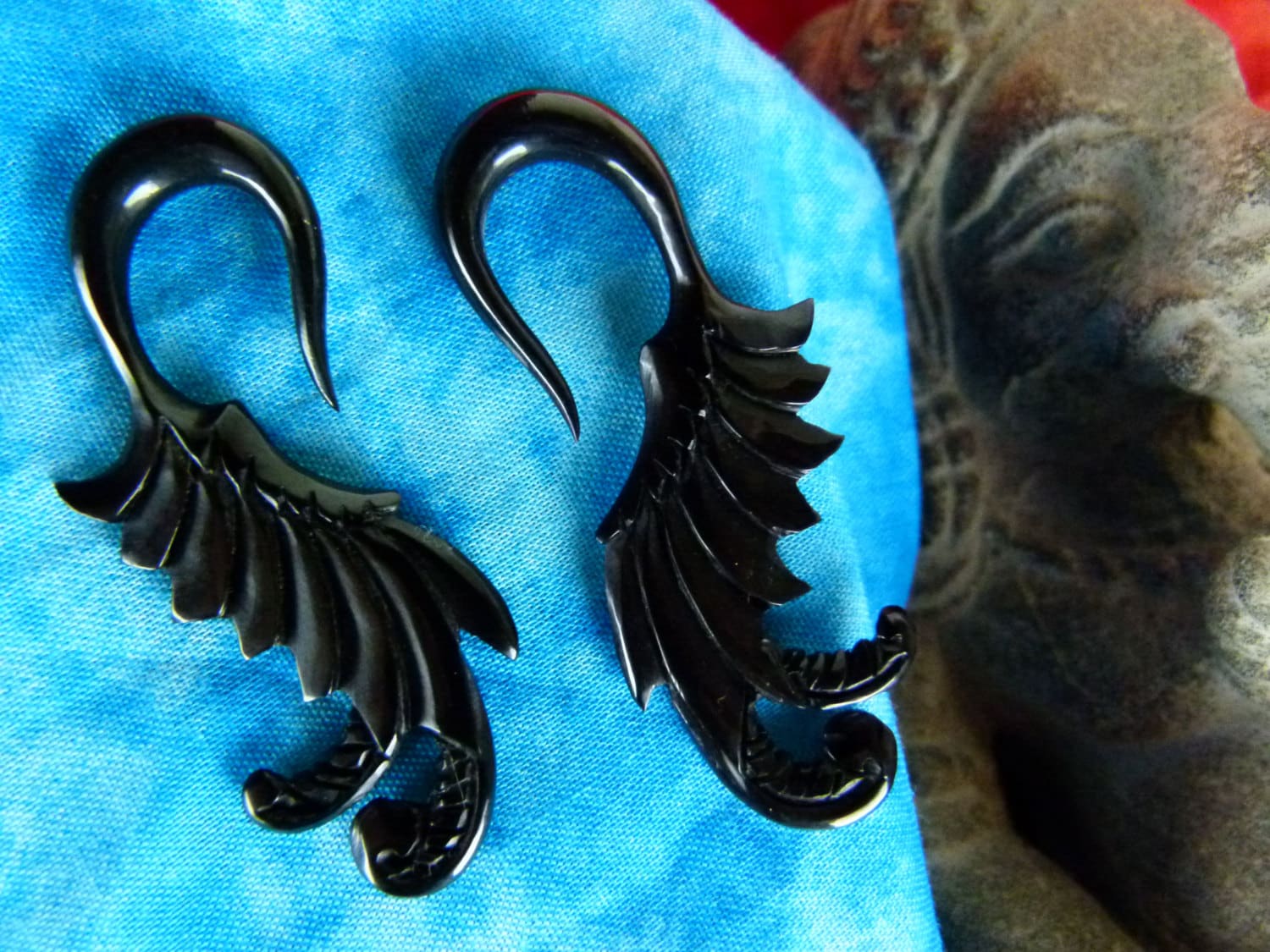 4 Gauge Punk Snail Spiral Acrylic Hook Taper Ear Plug Earring Expander  Stretcher  eBay