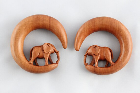 Etsy elephant earrings deals