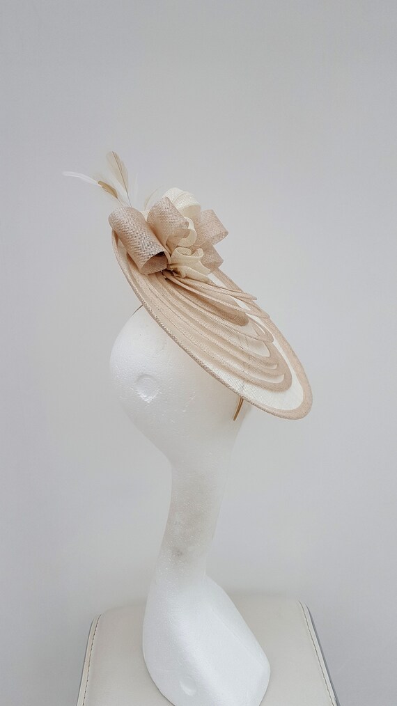 Fleur de perles Centre Bandeau Bibi Mariages Femmes jour de course Royal Ascot