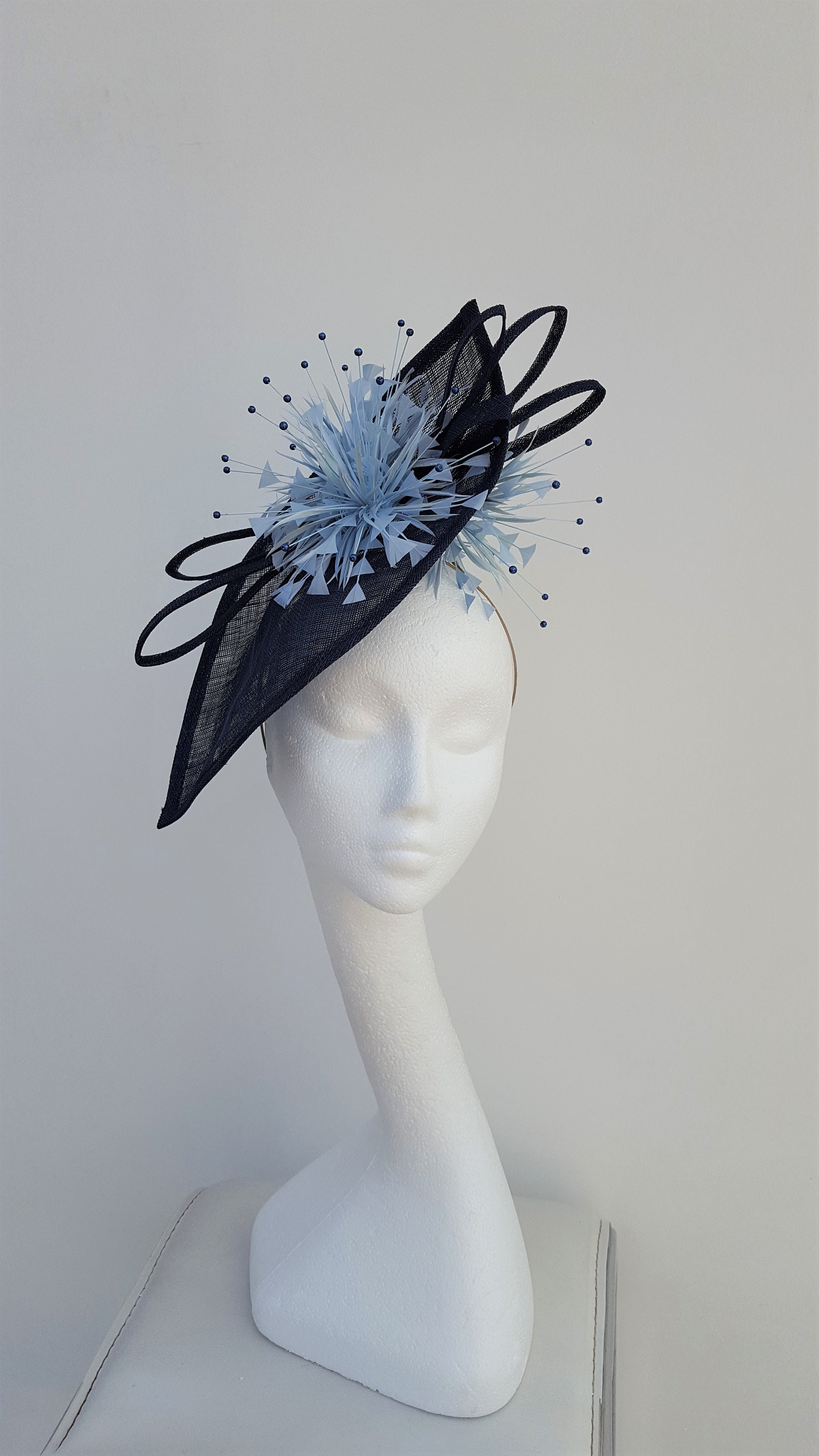 Blue Hatinator Wedding Hat 