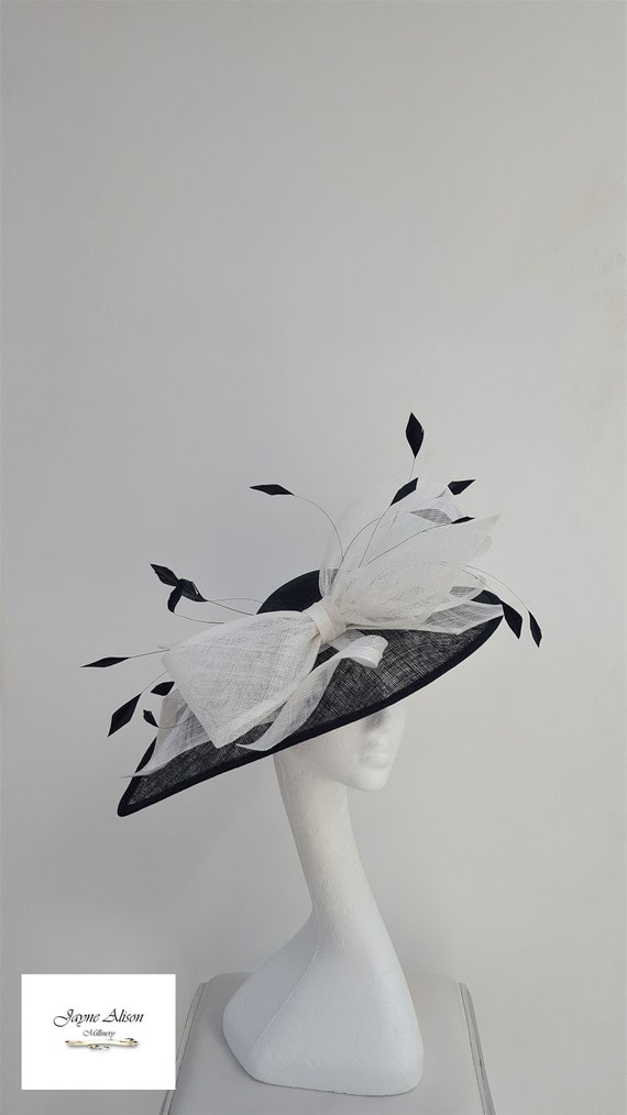 White Hatinator. Wedding Hat Mother 