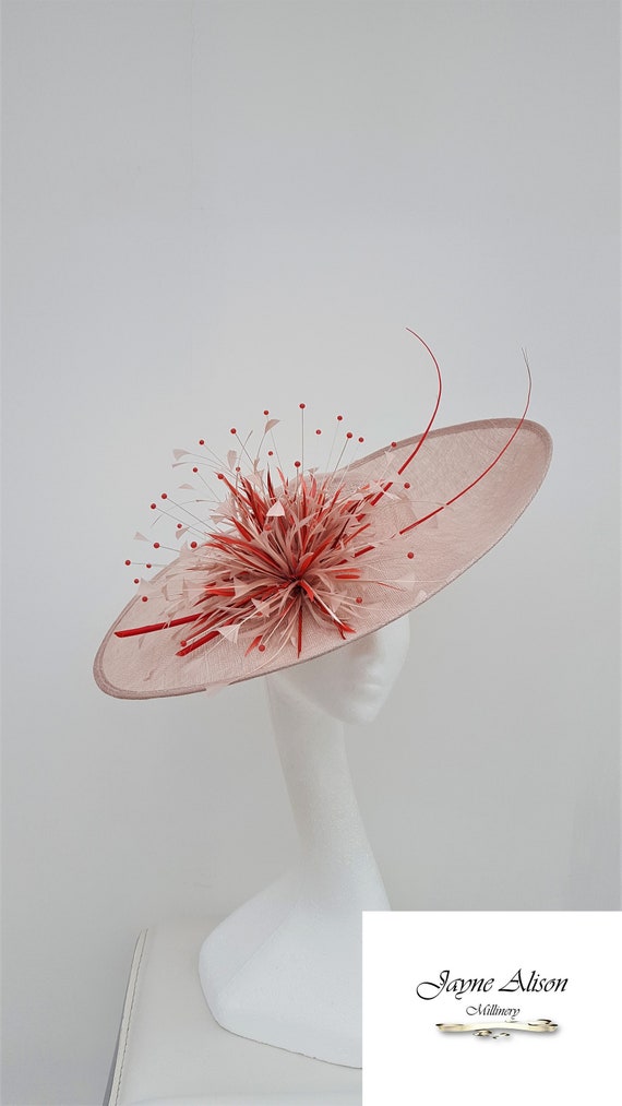 Nude Pink Hatinator Wedding Hat Mother 