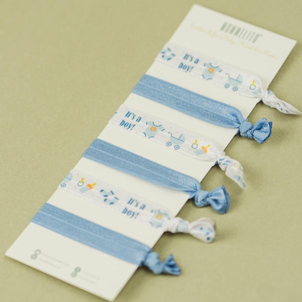 Baby Shower Hair Tie Etsy