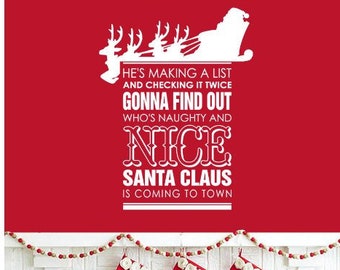He's Making List Checking It Twice Gonna Find Out Who's He's Making List Checking It Twice Gonna Find Out Who's
