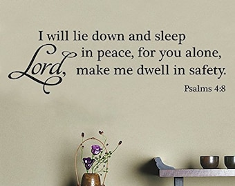 The Lord's Prayer with Embellishment Our Father Who  in Heaven Wall Decal Sticker  Home Decor