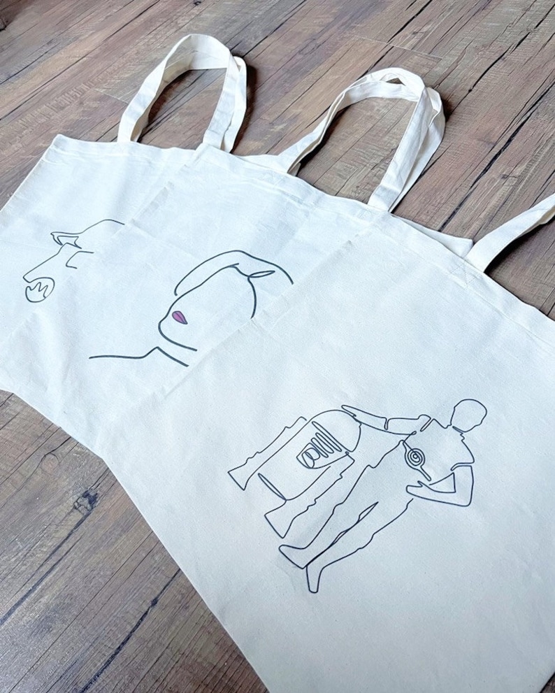Baby Yoda Grogu Star Wars Tote Bag | Packable Reusable Grocery Student ...