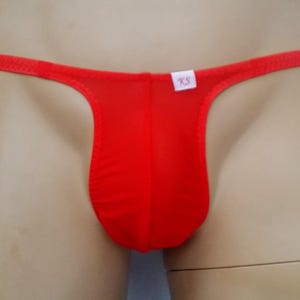 ARAGOSTA - Men Swimwear Underwear tailor made - Slim, low-rise thong - Custom colors, fabrics and size - Made to measure