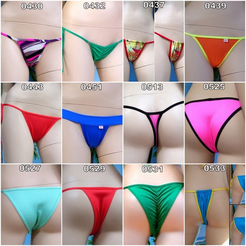 Custom brasil slip bikini maker Build your swimwear and Etsy