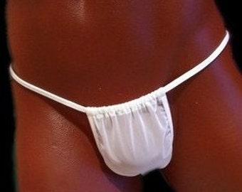 SANGHA - Men Underwear tailor made - Y string adjustable thong - Custom colors, fabrics and size - Made to measure