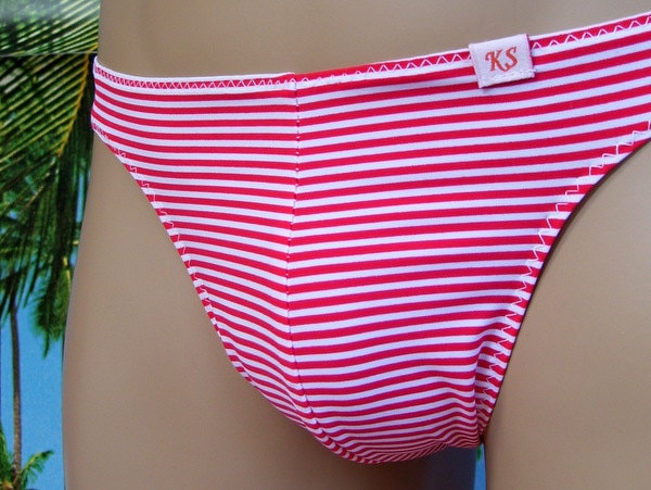FABUSTO - Men's Hip-Cut Thong: Custom Swimwear Underwear, Made to Measure
