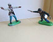 Britains Action Figure Civil War Toy Soldier Confederate Union Metal 1970 39 s Miniature Figurine Diorama Terrarium Reenactment