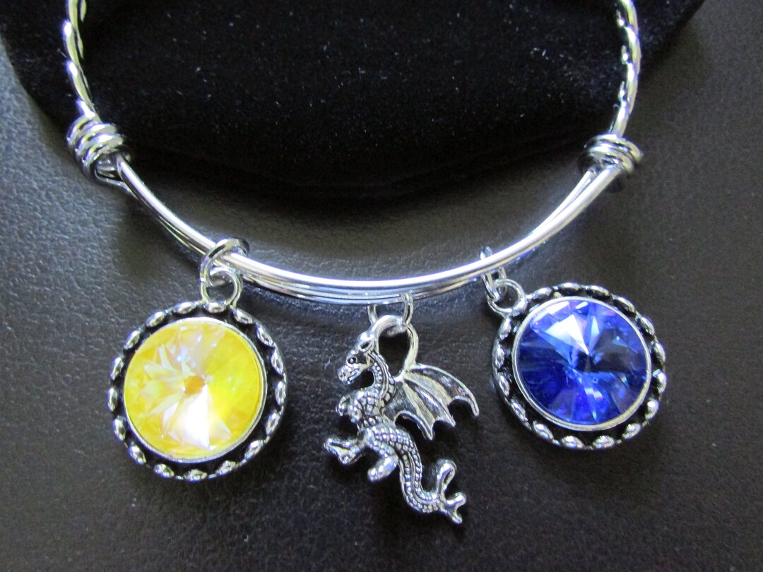 Drexel University Dragons Charm Bracelet/ Jewelry/ Drexel Dragons