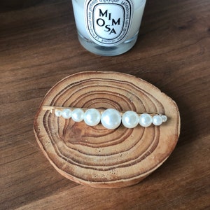 Pearl Bubble Hair Clip, Barrette, Bobby Pin, Slide