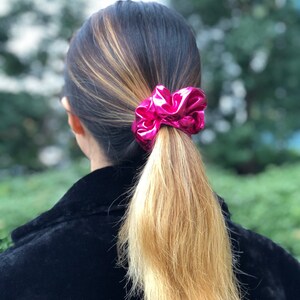 Metallic Scrunchies