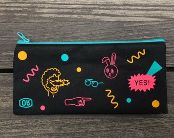 Neon Design Pencil Case