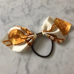 Scarf Bow Elastic Hair Tie