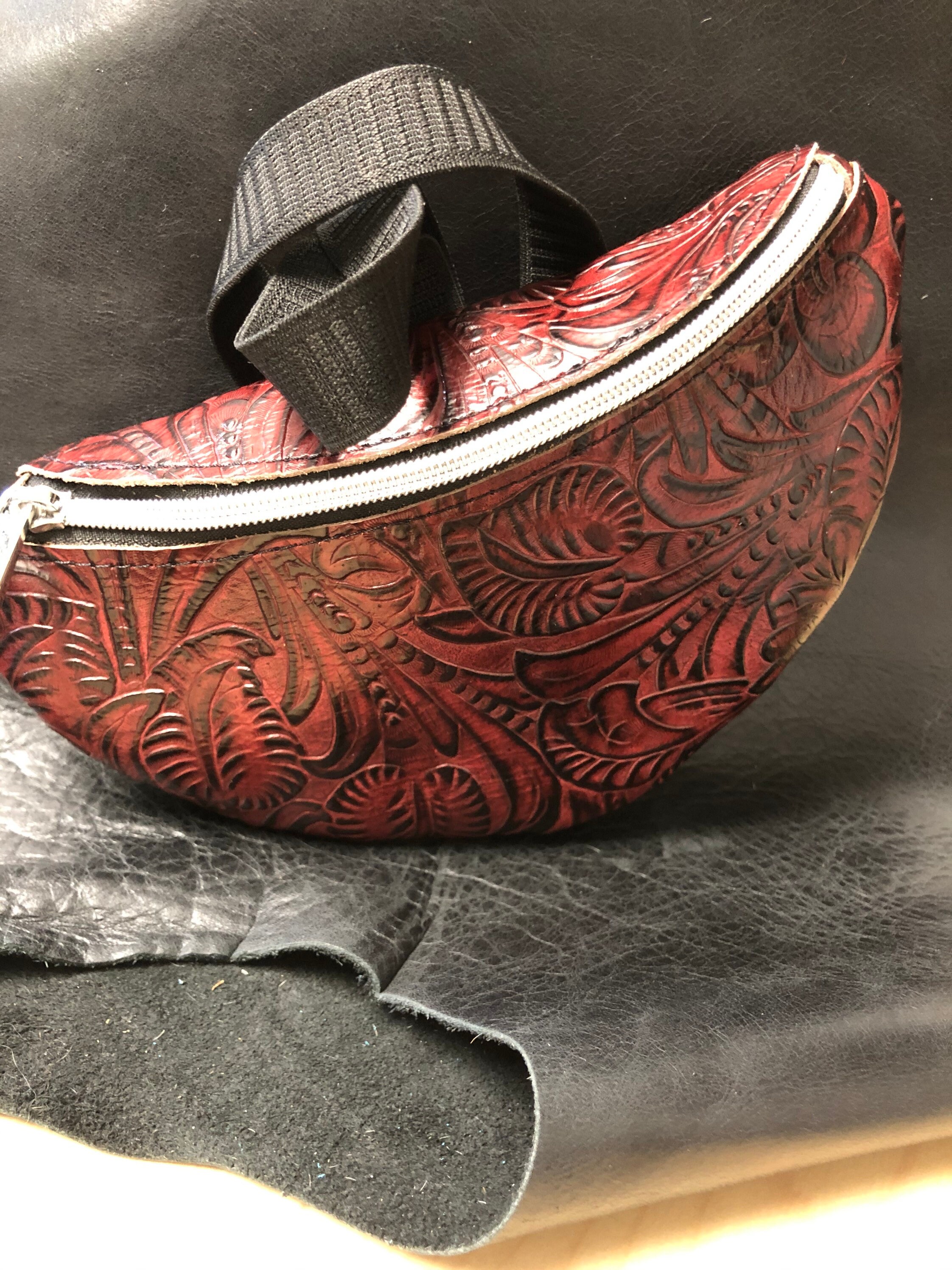 Leather Saddle Horn Bag Pouch Sack Horseback Riding Phone Etsy