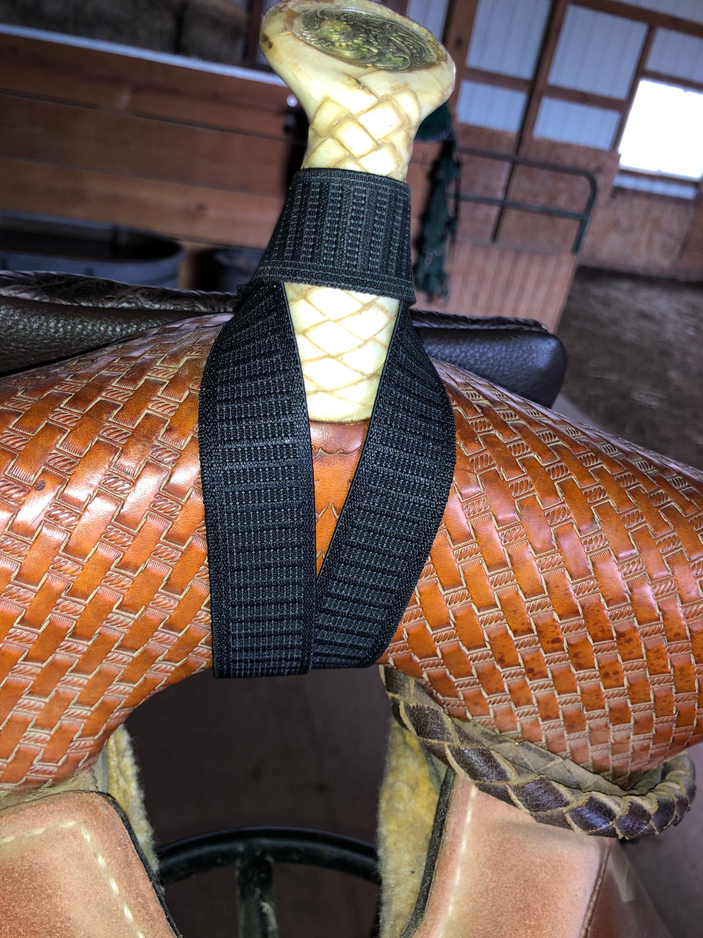 Leather Saddle Horn Bag Pouch Sack Horseback Riding Phone Etsy UK