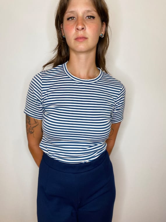 1970s striped T-shirt