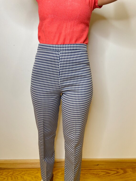 1970s Houndstooth Pants - image 7