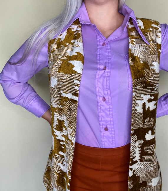 1970s Tapestry Vest