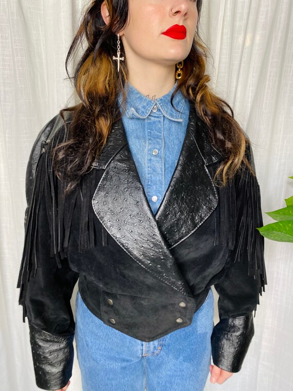 1980s Fringe Jacket