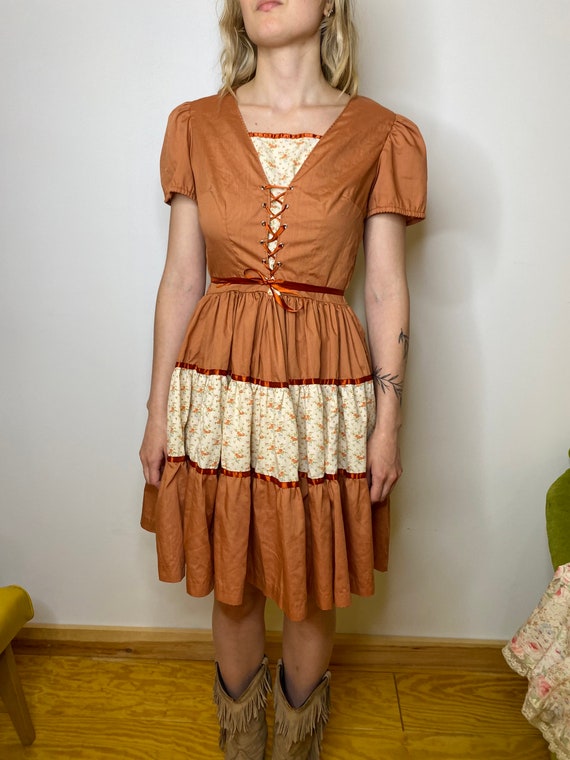 1970s Prairie Dress - image 10