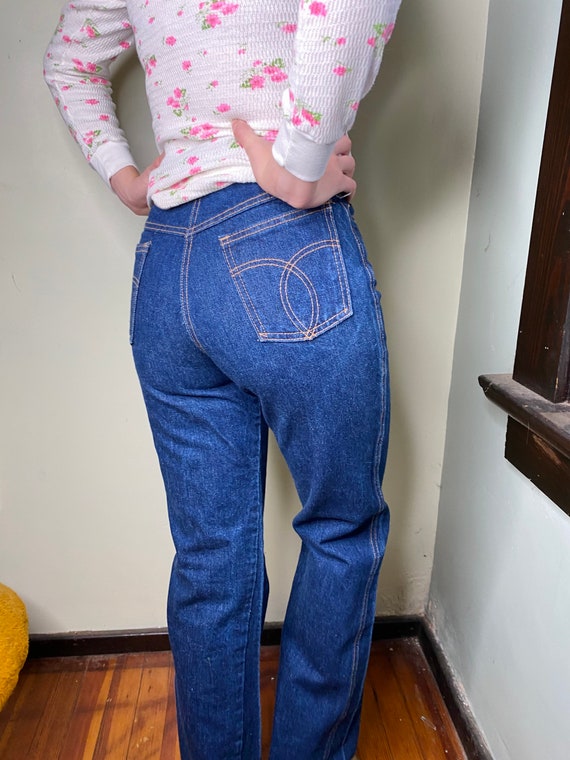 Vintage 1970s Denim Pants - image 1