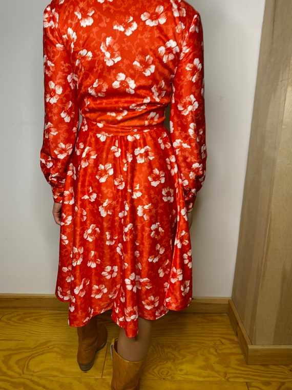 1970s Floral Dress - image 6