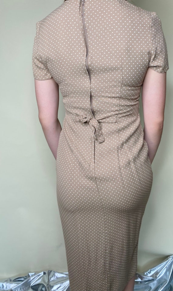 1990s Polka Dot Dress - image 10