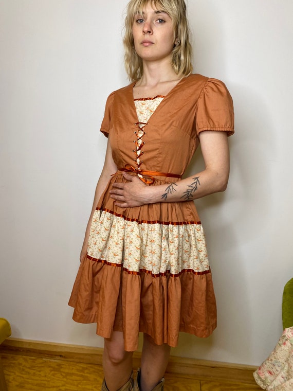 1970s Prairie Dress - image 3