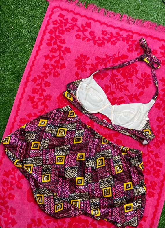 1960s Psychedelic Bikini - image 5
