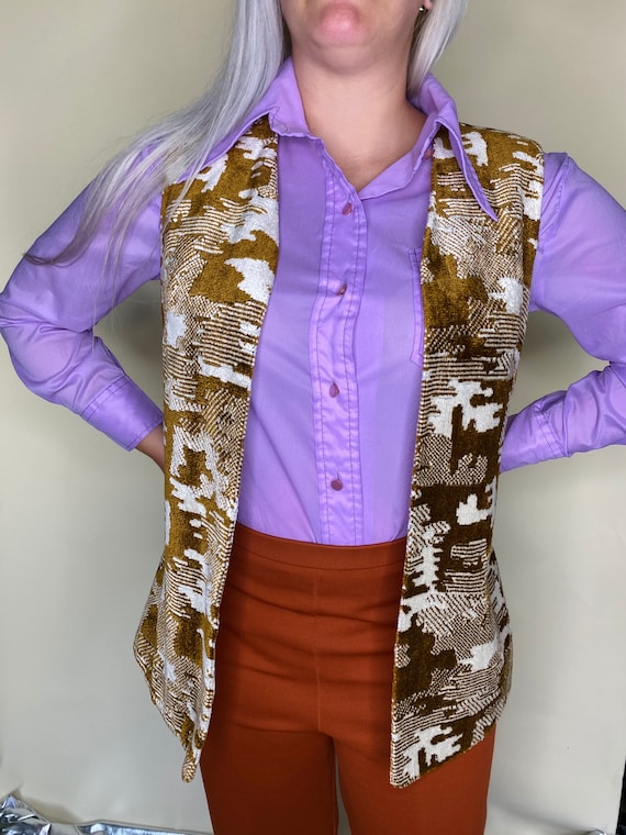 Ladies Celebrating 100 Years Tapestry Vest