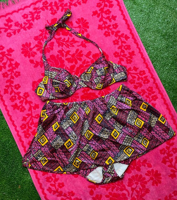 1960s Psychedelic Bikini - image 8