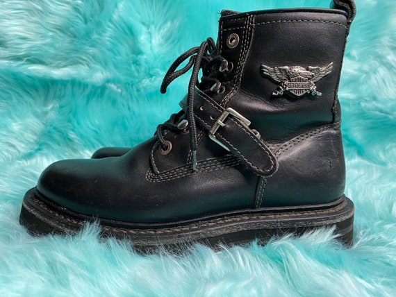 Vintage Harley Combat Boots