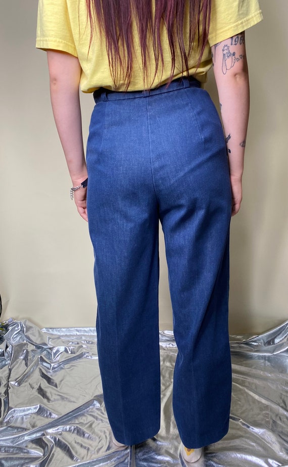 Jeans Flared Vintage Années 70 - Marque AN-EV - Taille W30 L28 - État Occasion Bon