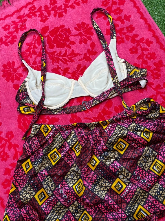 1960s Psychedelic Bikini - image 9