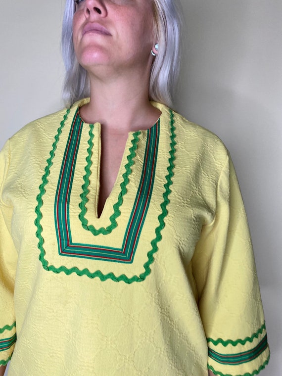 1970s Peasant Tunic - image 7