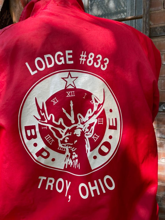 1980s Elks Lodge Windbreaker - image 9