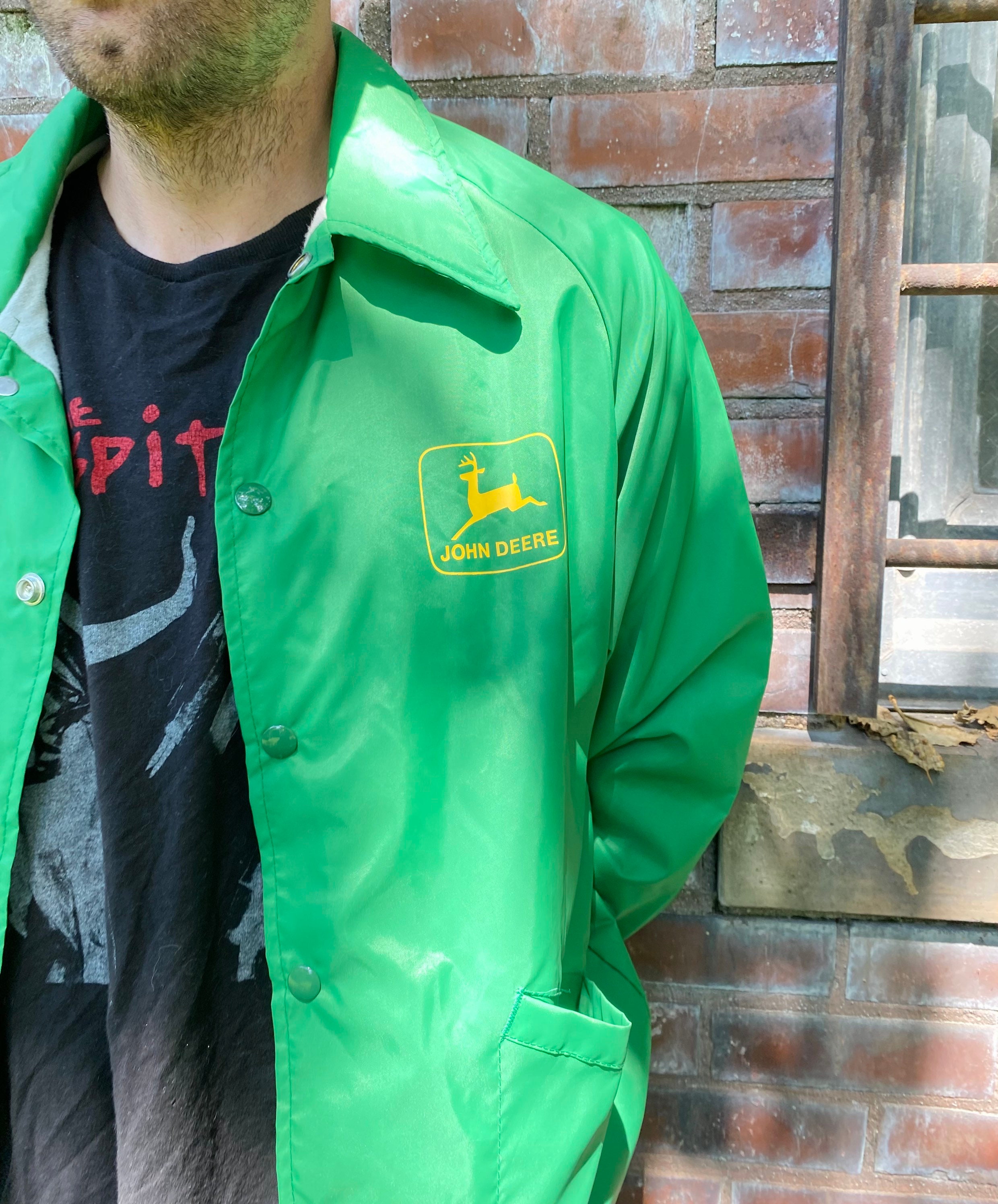 1980s John Deere Windbreaker - Etsy