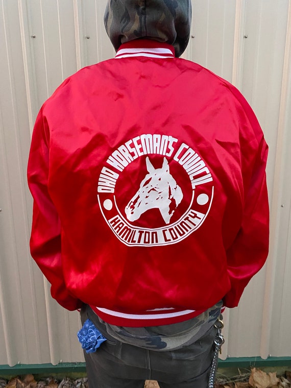 1980s Horse Bomber Jacket - image 6